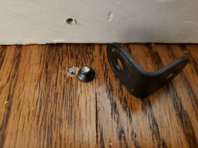 Entry Table Broken Screw