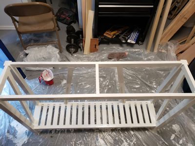 Entry Table Painted